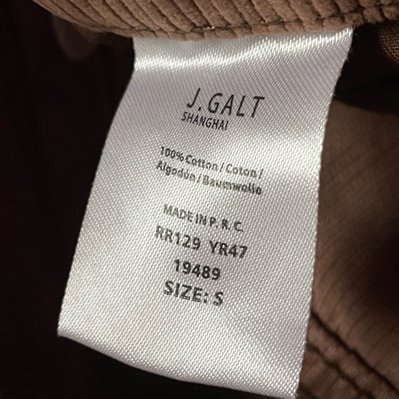 Brandy Melville Brown Corduroy Pants - Picture 3 of 3